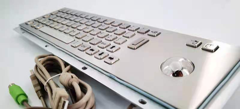 Industrial metal keyboard